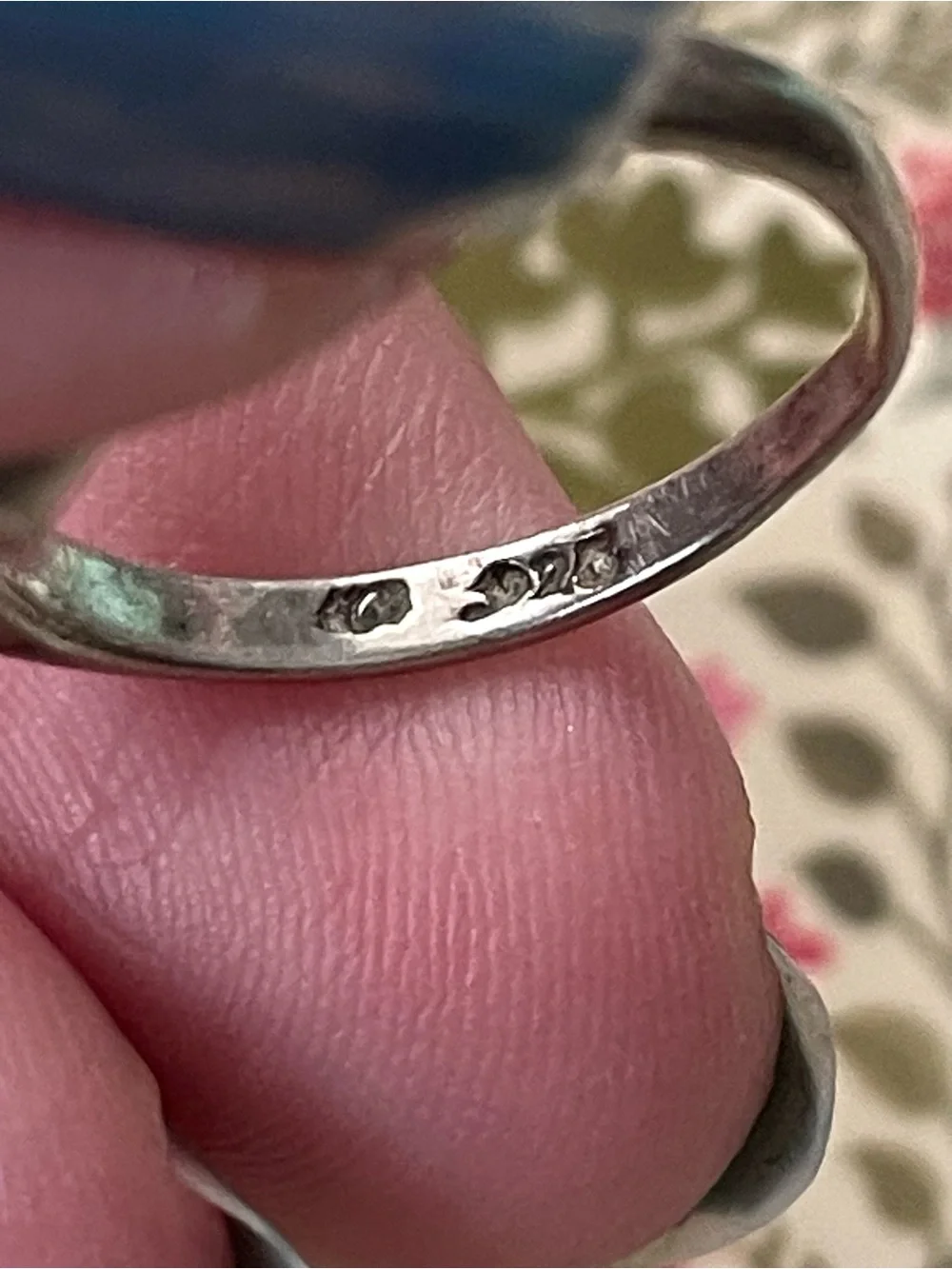 Vintage stamped 925 sterling silver torque ring sz 6-6.25 sleek minimalist